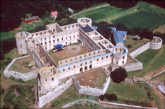 Burgruine Borgholm auf Öland in Schweden